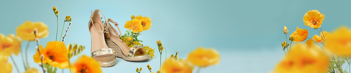 Frühlingshafte Schuhe