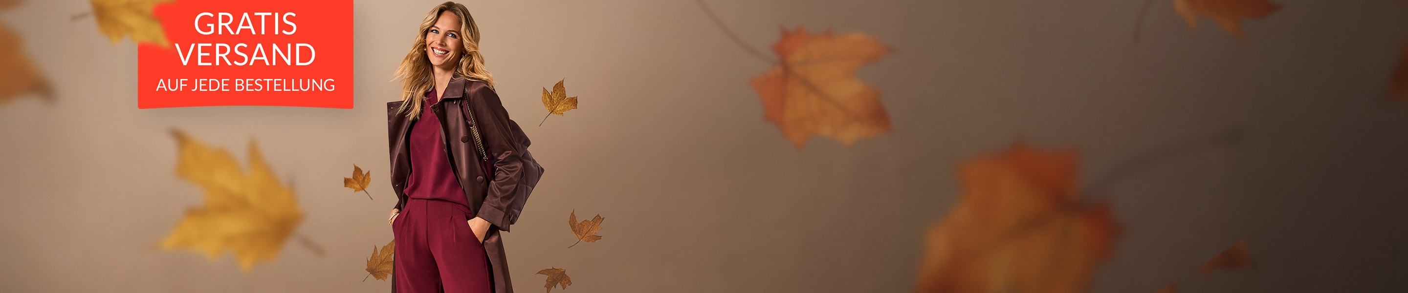 Mode für den goldenen Herbst