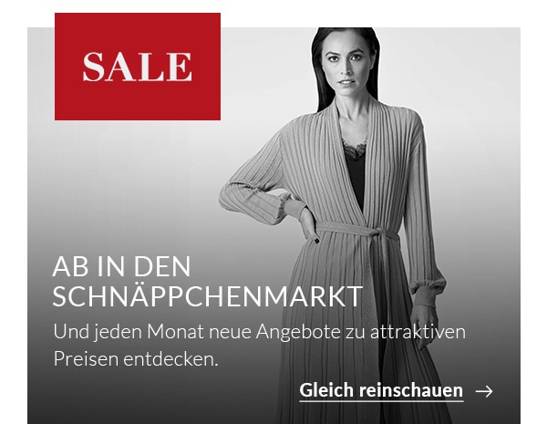 Ab in den Schnäppchenmarkt