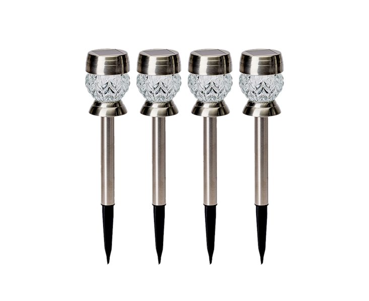 4 Solarleuchten "Classic"