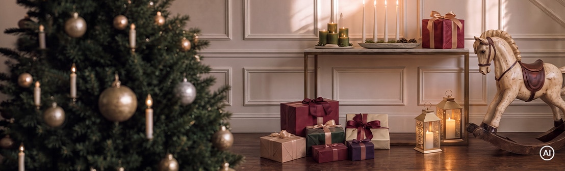 Weihnachtliche Dekowelt