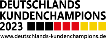 Logo Deutschlands Kundenchampions 2020