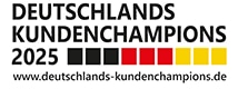 Logo Deutschlands Kundenchampions 2020