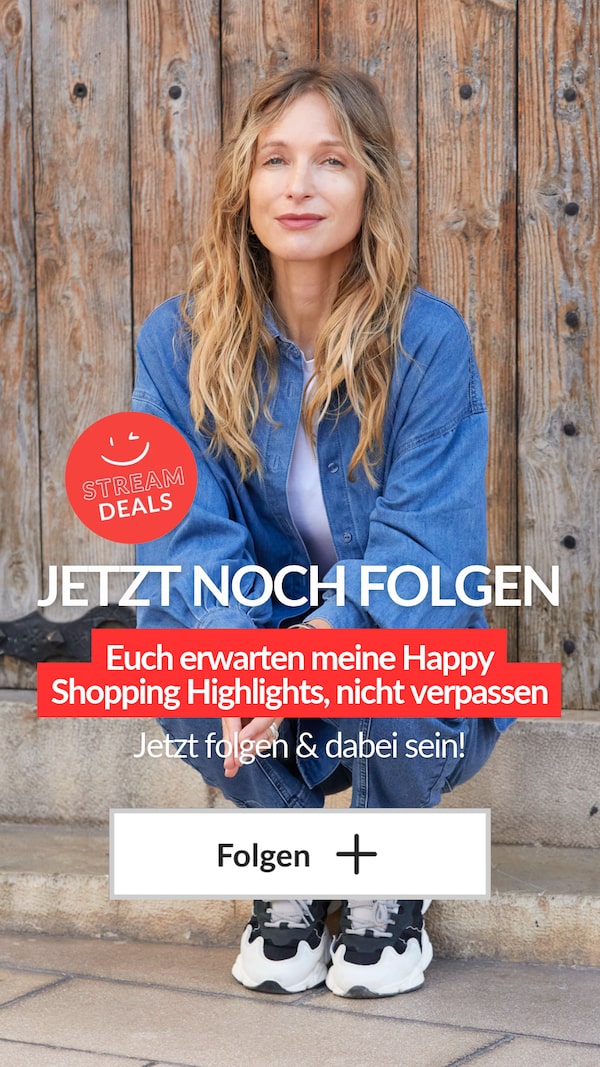 Sei dabei➕ Jetzt noch Folgen ✨<br/>🎉 Meine Happy Shopping Fashion-Highlights! 🎉<br/>Freitag | 23.10.2026 ab 17:00 Uhr