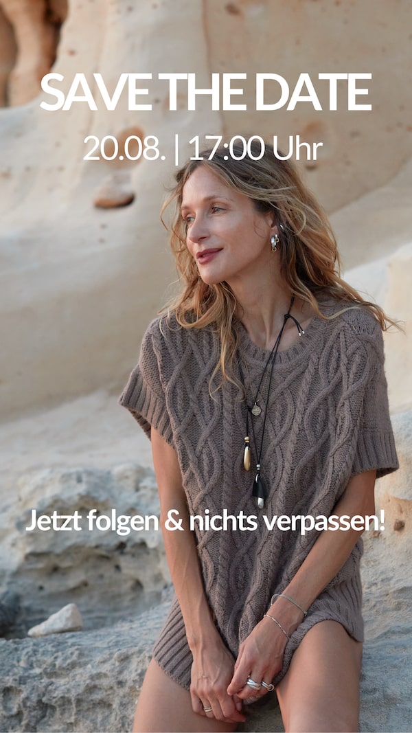 ✨ Launch im Livestream ✨ Mein Tipp: am besten hier direkt bei der Premiere dabei sein 💛  Letzte Saison war ein ähnlicher Style in kürzester Zeit komplett ausverkauft... <br/> <br/>Einfach auf den ➕-Button neben dem Profilbild klicken und ihr werden benachrichtigt, wenn's losgeht 🎉  Ich freu mich auf euch!