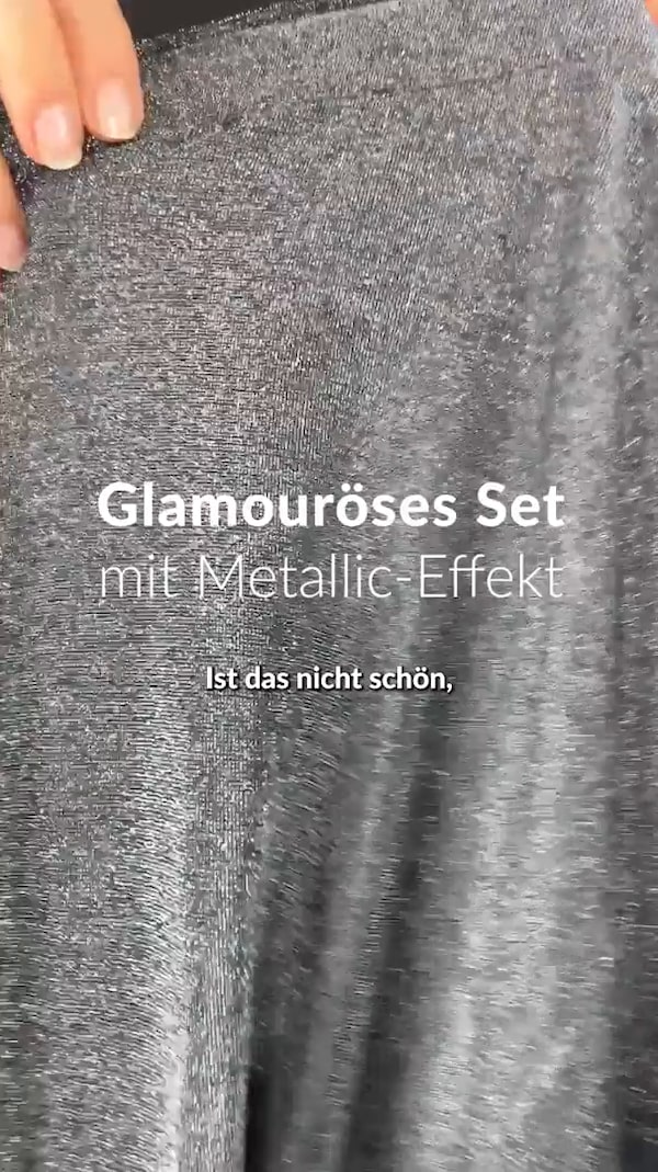 ✨&nbsp;Glamour&nbsp;trifft&nbsp;Komfort!&nbsp;Dieses&nbsp;3-teilige&nbsp;Set&nbsp;mit&nbsp;edlem&nbsp;Metallic-Effekt&nbsp;bietet&nbsp;grenzenlose&nbsp;Kombinationsmöglichkeiten.&nbsp;Von&nbsp;der&nbsp;eleganten&nbsp;Bluse&nbsp;bis&nbsp;zur&nbsp;bequemen&nbsp;Hose&nbsp;–&nbsp;perfekt&nbsp;für&nbsp;Tag&nbsp;und&nbsp;Nacht!&nbsp;🌙👗<br/><br/>Lass&nbsp;gerne&nbsp;ein&nbsp;Like&nbsp;da&nbsp;💗&nbsp;und&nbsp;klick&nbsp;auf&nbsp;den&nbsp;➕&nbsp;Button&nbsp;neben&nbsp;meinem&nbsp;Profilbild,&nbsp;um&nbsp;nichts&nbsp;zu&nbsp;verpassen!