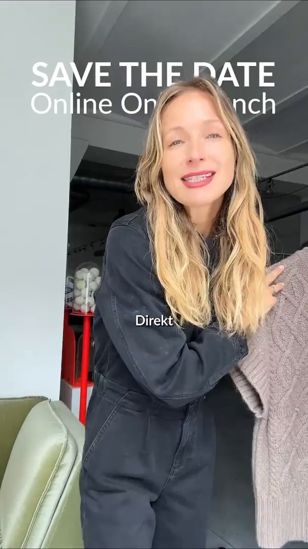 JETZT&nbsp;FOLGEN&nbsp;(➕-Button&nbsp;klicken)&nbsp;und&nbsp;dabei&nbsp;sein!&nbsp;✨&nbsp;Am&nbsp;Donnerstag&nbsp;um&nbsp;17&nbsp;Uhr&nbsp;ist&nbsp;es&nbsp;soweit...&nbsp;ich&nbsp;launche&nbsp;im&nbsp;Livestream&nbsp;ein&nbsp;neues&nbsp;Lieblingsteil,&nbsp;das&nbsp;es&nbsp;erstmal&nbsp;NUR&nbsp;online&nbsp;geben&nbsp;wird&nbsp;✨&nbsp;&nbsp;Wer&nbsp;ist&nbsp;dabei?&nbsp;Bitte&nbsp;einmal&nbsp;ein&nbsp;♥️&nbsp;hinterlassen.