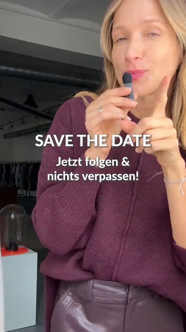 Donnerstag&nbsp;&nbsp;ist&nbsp;es&nbsp;soweit!&nbsp;✨&nbsp;17&nbsp;Uhr<br/>➕&nbsp;Jetzt&nbsp;folgen&nbsp;&&nbsp;dabei&nbsp;sein!&nbsp;❤️<br/>Wir&nbsp;launchen&nbsp;gemeinsam&nbsp;ein&nbsp;ganz&nbsp;besonderes&nbsp;Teil&nbsp;für&nbsp;den&nbsp;Herbst&nbsp;🍁