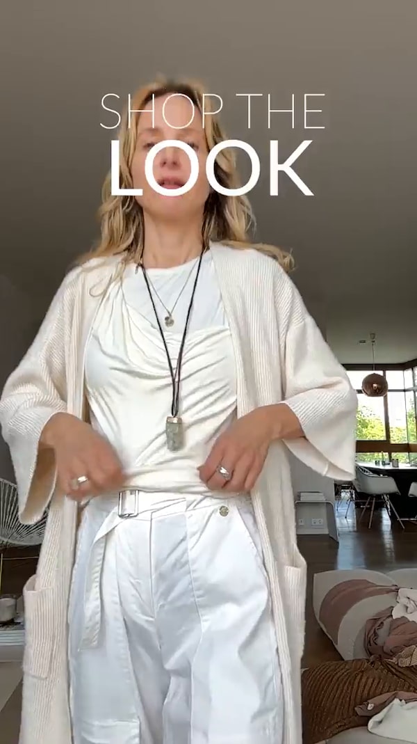 🛍️&nbsp;SHOP&nbsp;THE&nbsp;LOOK&nbsp;🛍️<br/><br/>Ich&nbsp;liebe&nbsp;Looks,&nbsp;die&nbsp;schlicht&nbsp;sind&nbsp;-&nbsp;aber&nbsp;trotzdem&nbsp;etwas&nbsp;Besonderes&nbsp;haben.&nbsp;<br/><br/>Das&nbsp;Drapé-Top&nbsp;und&nbsp;die&nbsp;weite&nbsp;Hose&nbsp;mit&nbsp;Gürtel&nbsp;sind&nbsp;meine&nbsp;neue&nbsp;Go-To-Kombi&nbsp;für&nbsp;Sommer,&nbsp;City&nbsp;&&nbsp;Dinner.&nbsp;<br/>Elegant,&nbsp;entspannt,&nbsp;einfach&nbsp;Ich!💁‍♀️💗<br/><br/>Alle&nbsp;Pieces&nbsp;kannst&nbsp;du&nbsp;direkt&nbsp;hier&nbsp;shoppen!🛒