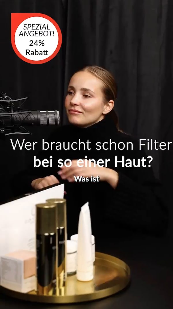 Get&nbsp;The&nbsp;Glow&nbsp;Cleanser&nbsp;–&nbsp;jetzt&nbsp;mit&nbsp;24%&nbsp;Rabatt&nbsp;✨🧼<br/>Sanfte&nbsp;Reinigung,&nbsp;strahlende&nbsp;Haut&nbsp;und&nbsp;dein&nbsp;täglicher&nbsp;Glow-Moment.<br/>Folge&nbsp;für&nbsp;mehr&nbsp;Hautpflege-Tipps&nbsp;&&nbsp;Tricks&nbsp;und&nbsp;bleib&nbsp;immer&nbsp;up&nbsp;to&nbsp;date&nbsp;🌿📲<br/>Lasst&nbsp;auch&nbsp;gerne&nbsp;ein&nbsp;Like&nbsp;da&nbsp;🤍✨