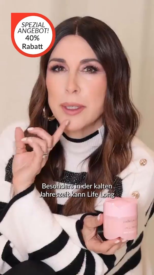 JETZT&nbsp;40%&nbsp;SPAREN!<br/>Rosenliebe&nbsp;für&nbsp;deine&nbsp;Routine&nbsp;🌹Die&nbsp;Life&nbsp;Long&nbsp;Beauty&nbsp;Creme&nbsp;&nbsp;bringt&nbsp;sanfte&nbsp;Pflege&nbsp;und&nbsp;einen&nbsp;Hauch&nbsp;Luxus&nbsp;in&nbsp;deinen&nbsp;Alltag.&nbsp;💖