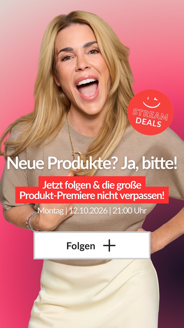➕&nbsp;Jetzt&nbsp;folgen&nbsp;&&nbsp;bei&nbsp;der&nbsp;Live-Premiere&nbsp;dabei&nbsp;sein!&nbsp;✨<br/>🎉&nbsp;Ganz&nbsp;neue&nbsp;Produkte&nbsp;feiern&nbsp;ihren&nbsp;großen&nbsp;Auftritt&nbsp;in&nbsp;meinem&nbsp;Livestream!&nbsp;🎉<br/>Montag&nbsp;12.10&nbsp;|&nbsp;ab&nbsp;21:00&nbsp;Uhr