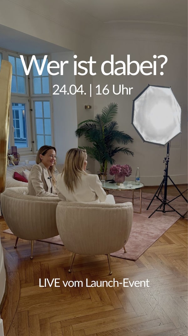 Background for ✨&nbsp;LIVE&nbsp;VOM&nbsp;LAUNCH-EVENT&nbsp;✨&nbsp;Jetzt&nbsp;folgen&nbsp;und&nbsp;als&nbsp;Erstes&nbsp;shoppen!&nbsp;<br/>Ich&nbsp;launche&nbsp;DOCTOR&nbsp;MI&nbsp;gemeinsam&nbsp;und&nbsp;zuerst&nbsp;mit&nbsp;euch&nbsp;bei&nbsp;HSE&nbsp;im&nbsp;Livestream!&nbsp;Einen&nbsp;Special&nbsp;Guest&nbsp;habe&nbsp;ich&nbsp;auch&nbsp;dabei&nbsp;–&nbsp;die&nbsp;liebe&nbsp;Sandy&nbsp;Meyer-Wölden&nbsp;💖&nbsp;Freitag,&nbsp;16&nbsp;Uhr&nbsp;–&nbsp;seid&nbsp;dabei!&nbsp;<br/><br/>Folg&nbsp;mir&nbsp;am&nbsp;besten&nbsp;jetzt&nbsp;schon,&nbsp;damit&nbsp;du&nbsp;nichts&nbsp;verpasst!&nbsp;<br/>(Einfach&nbsp;auf&nbsp;das&nbsp;✚&nbsp;neben&nbsp;dem&nbsp;Profil&nbsp;klicken)&nbsp;💖