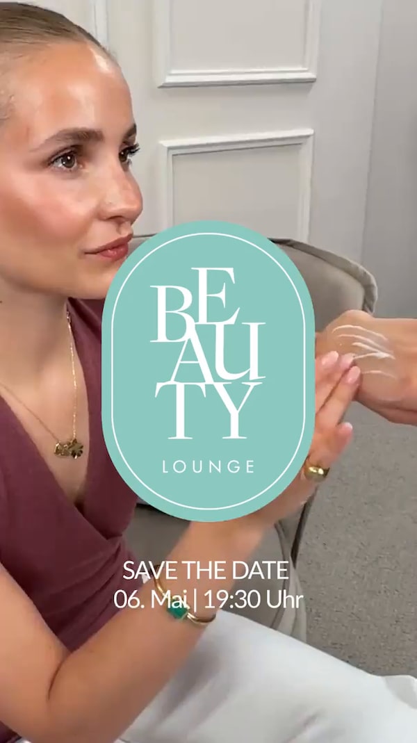 Programm&nbsp;der&nbsp;Beauty&nbsp;Lounge:&nbsp;<br/>19:30&nbsp;Uhr&nbsp;–&nbsp;Kick-off&nbsp;&&nbsp;exklusive&nbsp;Preview&nbsp;im&nbsp;Livestream<br/>20:00&nbsp;Uhr&nbsp;–&nbsp;Beauty&nbsp;Lounge&nbsp;im&nbsp;TV<br/>22:00&nbsp;Uhr&nbsp;–&nbsp;Tipps&nbsp;&&nbsp;Tricks&nbsp;der&nbsp;Experten&nbsp;nach&nbsp;der&nbsp;Sendung&nbsp;im&nbsp;Livestream<br/>&nbsp;<br/>Folge&nbsp;jetzt,&nbsp;um&nbsp;nichts&nbsp;zu&nbsp;verpassen&nbsp;(einfach&nbsp;auf&nbsp;das&nbsp;+&nbsp;neben&nbsp;dem&nbsp;Profilbild&nbsp;klicken)💖