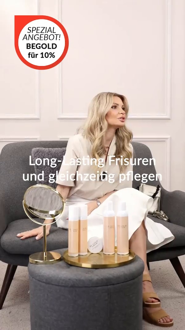Texturizing&nbsp;Hair&nbsp;Spray&nbsp;&&nbsp;Trocken&nbsp;Shampoo&nbsp;Duo&nbsp;✨💛<br/><br/>Starker,&nbsp;flexibler&nbsp;Halt&nbsp;mit&nbsp;Keratin&nbsp;&&nbsp;Kollagen&nbsp;💎&nbsp;–&nbsp;ohne&nbsp;zu&nbsp;beschweren&nbsp;🙌&nbsp;Seidiger&nbsp;Glanz,&nbsp;Memory-Effekt&nbsp;gegen&nbsp;Luftfeuchtigkeit&nbsp;🌬️&nbsp;und&nbsp;UV-&nbsp;&&nbsp;Hitzeschutz&nbsp;☀️🔥<br/><br/>Jetzt&nbsp;10&nbsp;%&nbsp;Rabatt&nbsp;für&nbsp;24h&nbsp;mit&nbsp;BEGOLD10💛<br/>Folge&nbsp;uns&nbsp;über&nbsp;das&nbsp;➕&nbsp;und&nbsp;verpasse&nbsp;keine&nbsp;Angebote&nbsp;🔔✨