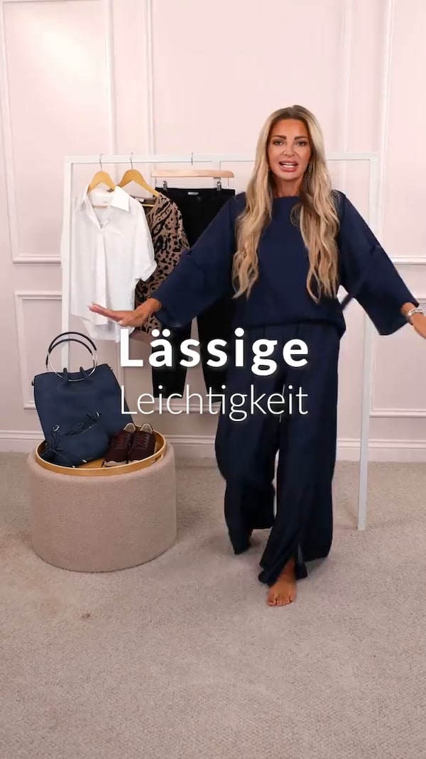 Lyocellmix&nbsp;Blusenshirt&nbsp;mit&nbsp;weiter&nbsp;Passform&nbsp;und&nbsp;Rundhalsausschnitt,&nbsp;plus&nbsp;Dreiviertelärmel&nbsp;mit&nbsp;Knöpfen&nbsp;zum&nbsp;Hochkrempeln.&nbsp;Immer&nbsp;comfy&nbsp;für&nbsp;Stadtbummel&nbsp;oder&nbsp;Treffen&nbsp;mit&nbsp;Freundinnen.&nbsp;✨🌿<br/><br/>✨&nbsp;Folgen&nbsp;&&nbsp;immer&nbsp;live&nbsp;dabei&nbsp;sein!<br/>(einfach&nbsp;auf&nbsp;das&nbsp;✚&nbsp;neben&nbsp;meinem&nbsp;Profilbild&nbsp;klicken)&nbsp;🎉