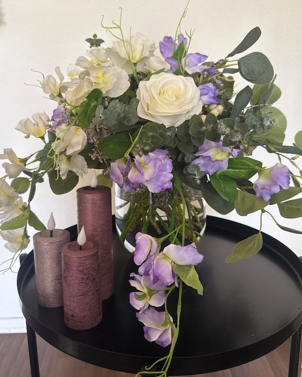 DIY Kunstblumen  dekorieren