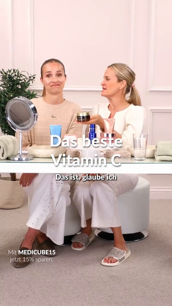 Deep&nbsp;Vita&nbsp;C&nbsp;Capsule&nbsp;Cream&nbsp;—&nbsp;verkapseltes&nbsp;Vitamin&nbsp;C&nbsp;+&nbsp;5%&nbsp;Niacinamid&nbsp;für&nbsp;einen&nbsp;klaren,&nbsp;strahlenden&nbsp;Teint&nbsp;und&nbsp;weniger&nbsp;Flecken.&nbsp;Leichte,&nbsp;anpassbare&nbsp;Doppeltextur&nbsp;spendet&nbsp;Feuchtigkeit&nbsp;und&nbsp;stärkt&nbsp;Elastizität.&nbsp;✨🍊<br/><br/>Nur&nbsp;24&nbsp;Std.:&nbsp;15%&nbsp;mit&nbsp;Code&nbsp;MEDICUBE15&nbsp;—&nbsp;schnell&nbsp;sichern!&nbsp;<br/><br/>✨&nbsp;Folgen&nbsp;&&nbsp;immer&nbsp;live&nbsp;dabei&nbsp;sein!<br/>(einfach&nbsp;auf&nbsp;den&nbsp;Button&nbsp;➕&nbsp;neben&nbsp;meinem&nbsp;Profilbild&nbsp;klicken)&nbsp;🎉