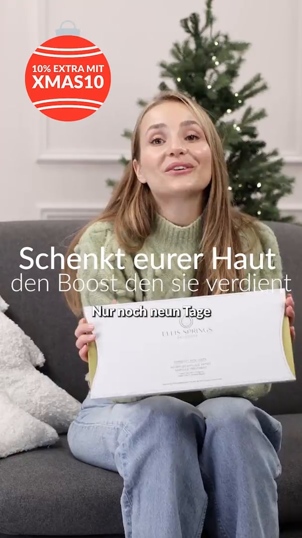 Advanced&nbsp;Anti&nbsp;Age&nbsp;Artist&nbsp;Ampoule&nbsp;Treatment&nbsp;von&nbsp;ELLIS&nbsp;SPRINGS&nbsp;✨💧<br/>Für&nbsp;strahlende,&nbsp;glatte&nbsp;und&nbsp;jugendliche&nbsp;Haut&nbsp;–&nbsp;ein&nbsp;Luxus-Boost,&nbsp;den&nbsp;man&nbsp;sieht&nbsp;und&nbsp;spürt!&nbsp;Und&nbsp;das&nbsp;zu&nbsp;einem&nbsp;unfassbar&nbsp;guten&nbsp;Preis&nbsp;💫<br/>Aktuell&nbsp;bekommt&nbsp;ihr&nbsp;zusätzlich&nbsp;10%&nbsp;Rabatt&nbsp;von&nbsp;mir&nbsp;🎁✨<br/>Frohe&nbsp;Weihnachten&nbsp;&&nbsp;happy&nbsp;shopping&nbsp;🛍️❄️
